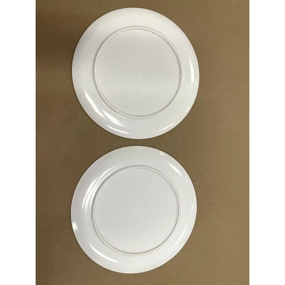 Vintage‎ 1977 McDonalds Melamine Plates Set/2 Ronald McDonald Grimace Lexington